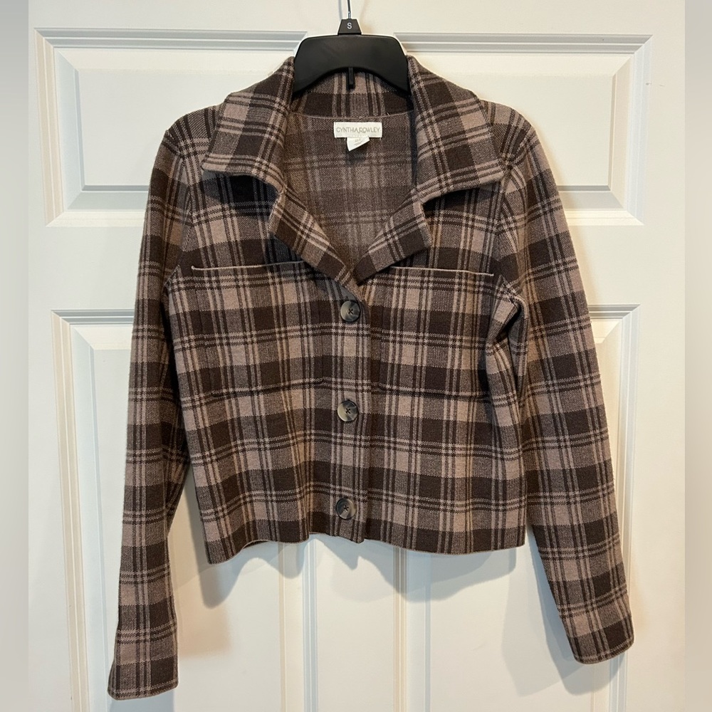 Plaid Jacket | Cynthia Rowley |